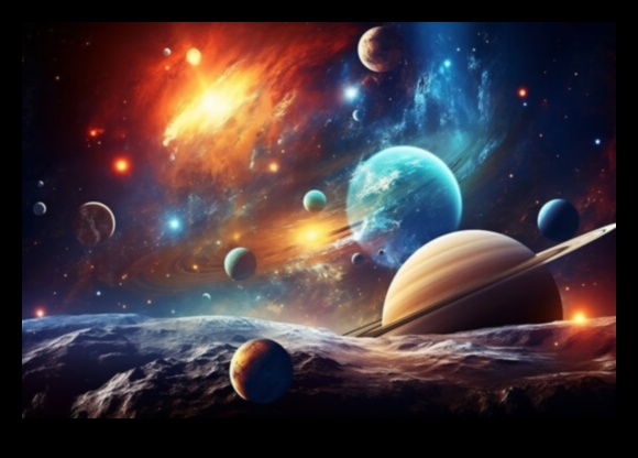 Eclipsed Elegance: Η αισθητική έκκληση των ουράνιων σωμάτων στο διάστημα