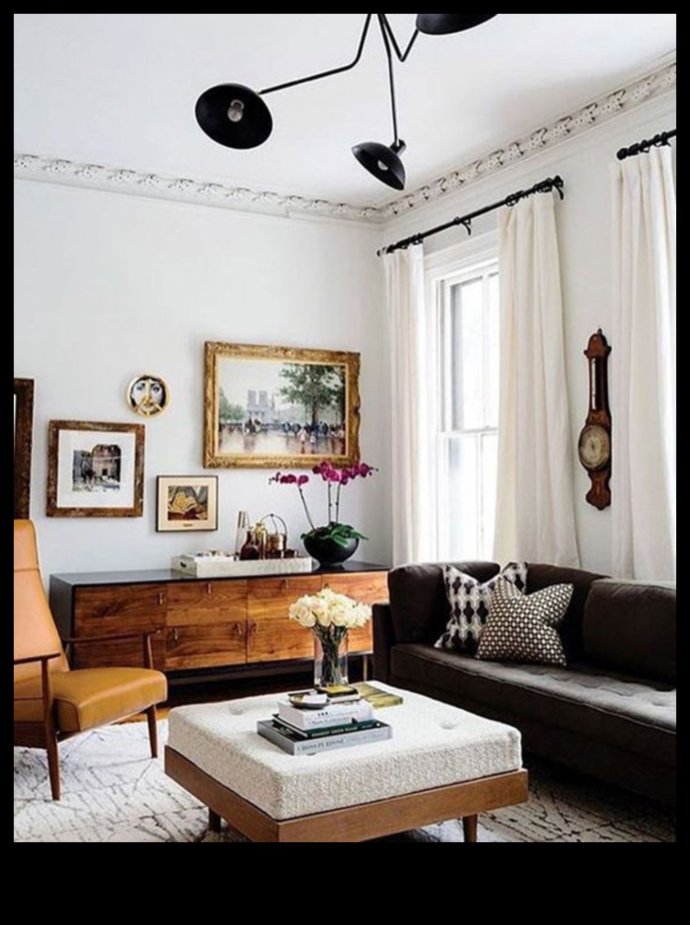 Ανάμειξη παλαιού και νέου: Vintage με μοντέρνα διακόσμηση