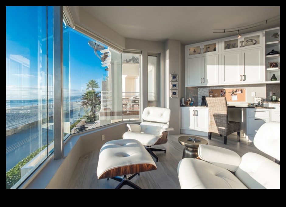 Διακόσμηση παραθαλάσσιου γραφείου για ναυτικό χώρο εργασίας