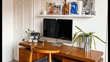 Πώς μπορώ να ενσωματώσω μοντέρνα στοιχεία Mid-Century στη διακόσμηση του γραφείου μου;