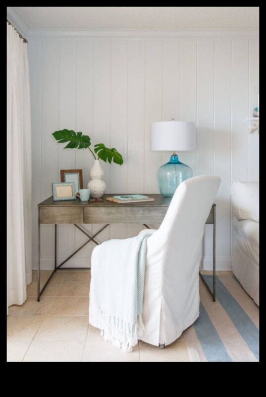 Διακόσμηση παραθαλάσσιου γραφείου για ναυτικό χώρο εργασίας